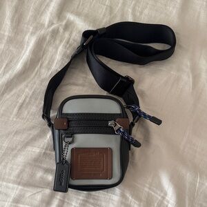 Coach Reflective Black and Gray Dylan 10 crossbody